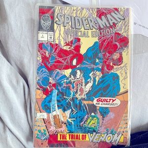Marvel comics Spider-Man #1 Special edition. The trial of Venom. 1992.